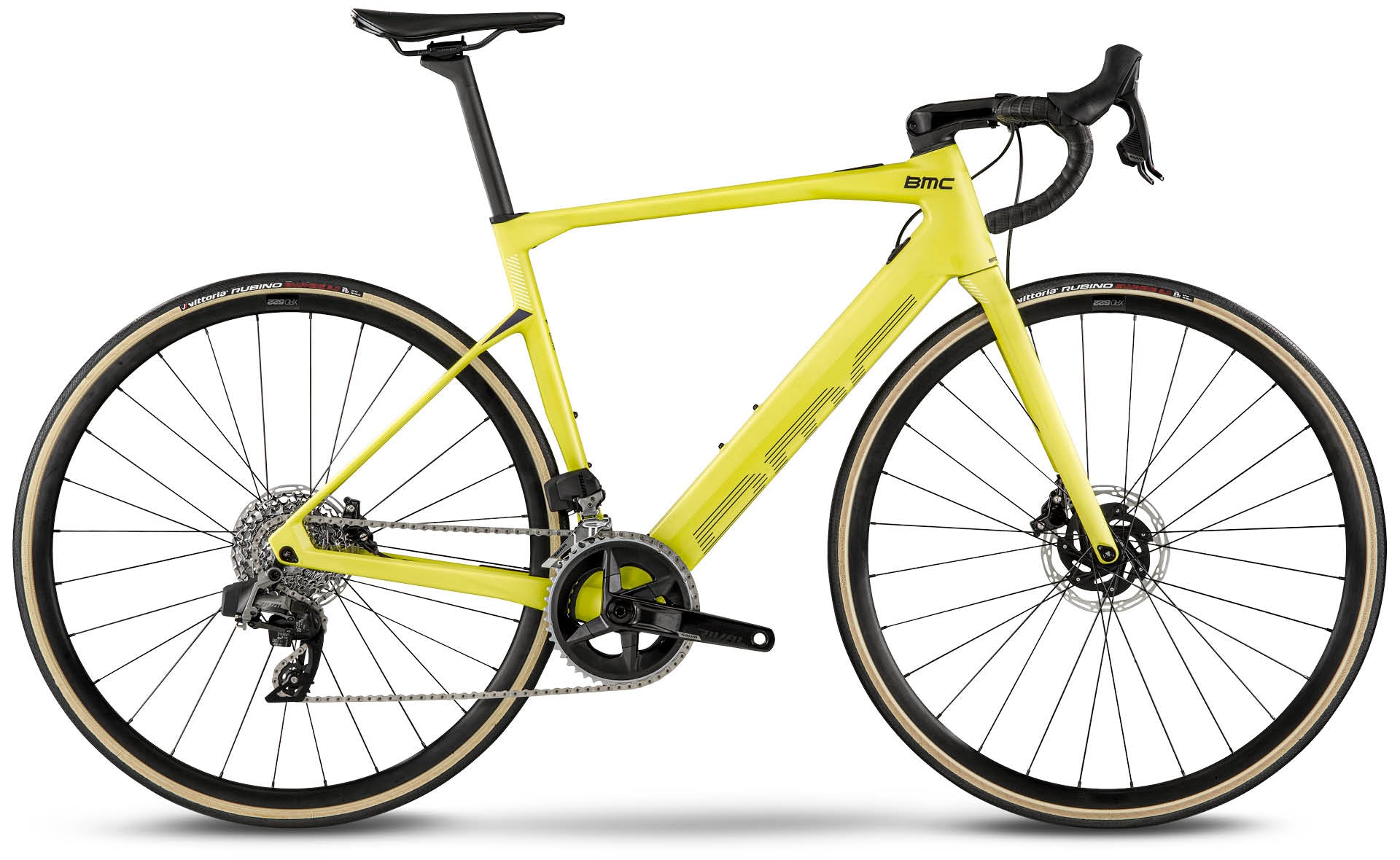 BMC Bikes | Roadmachine AMP TWO YELLOW / BLUE