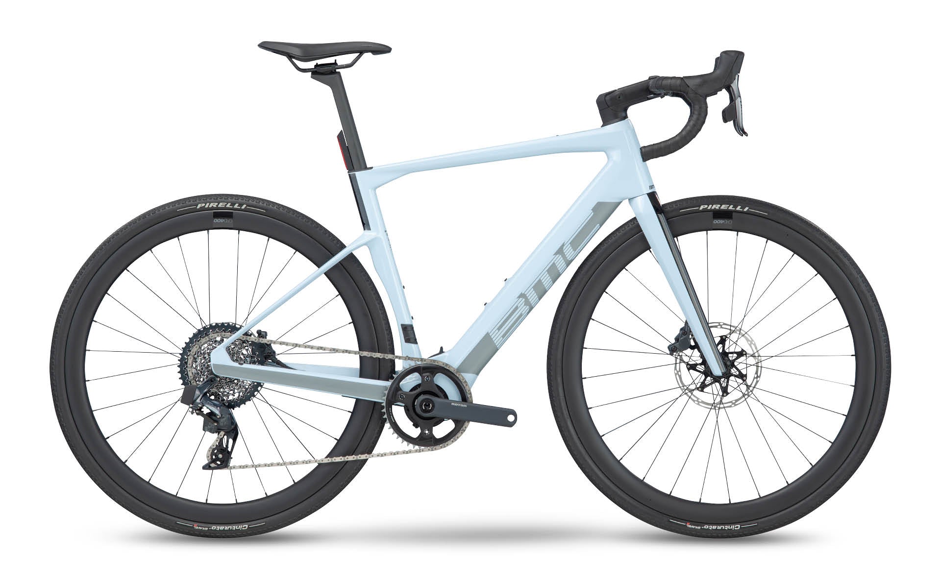 BMC Bikes | Roadmachine 01 AMP X ONE ICE BLUE / BLACK